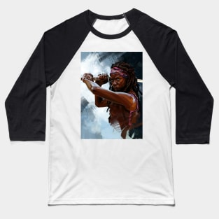 Michonne Baseball T-Shirt